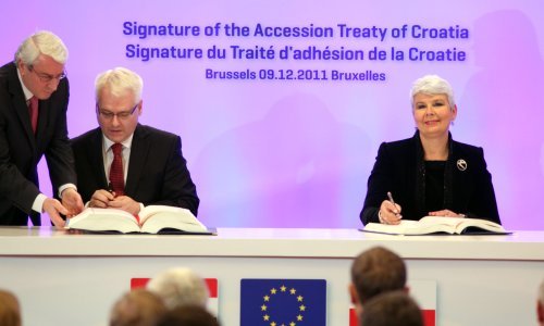 Kosor ljuta što nije pozvana na prijem povodom ulaska RH u EU: Potpis mi ne mogu izbrisati