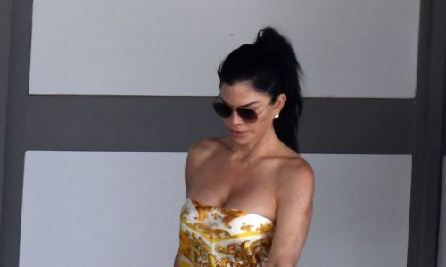 Upsić! Vjetar digao haljinu Lauren Sanchez i napravio pravi mali skandal