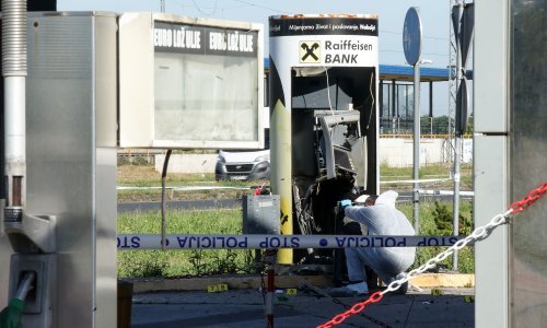 Raznesen bankomat u Zagrebu, policija blokirala benzinsku pumpu