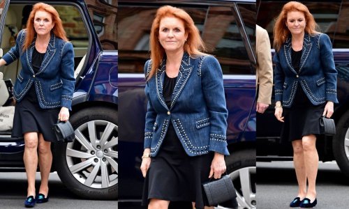 Odmak od stroge tradicije i modna reciklaža: Sarah Ferguson isfurala kul traper sako
