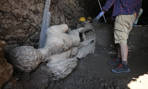 U antičkoj kanalizaciji u Bugarskoj otkriven kip iz 2. stoljeća