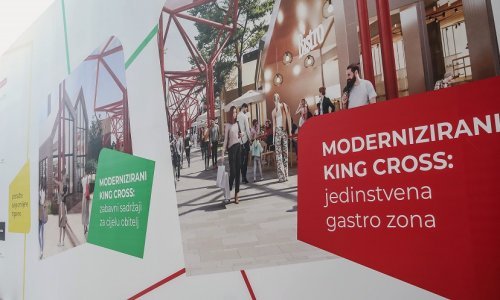 King Cross je redovno otvoren tijekom rekonstrukcije