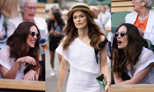U društvu supruga: Lijepa Keira Knightley nije prošla nezapaženo na tribinama Wimbledona