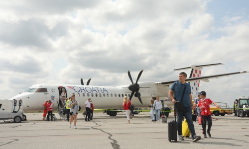 Hrvatske zračne luke bilježe velik porast, a jedna od njih ima ekstra snažan uzlet