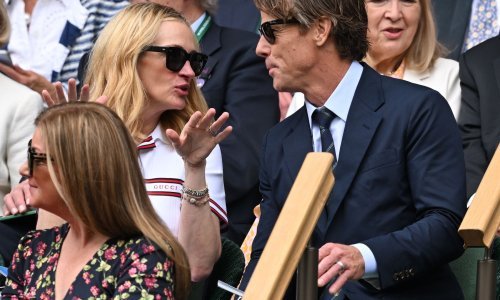 Julia Roberts sa suprugom na tribinama: U braku su 22 godine, ali ovakvi prizori su rijetkost