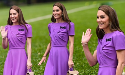 Kate Middleton izgleda sjajno: Oduševila u ljubičastoj haljini koja skriva posebno značenje
