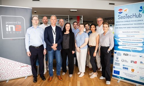 Ciparska delegacija posjetila IN2 grupu u sklopu EU projekta SeaTecHub za očuvanje europskih mora