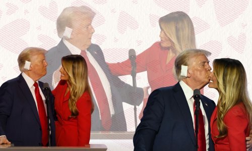 Predstava samo za javnost, ili? Melania nije skidala osmijeh dok ju je Trump grlio i ljubio
