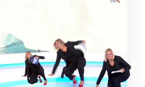 Zrinka Grancarić pala u središnjem Dnevniku HTV-a