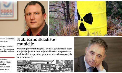 Hrvatske Srbe zavadio nuklearni otpad u Dvoru