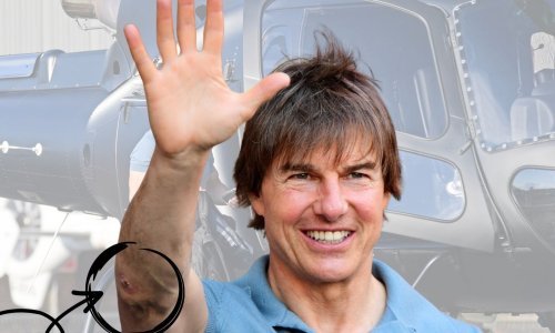 Ni manja ozljeda nije pokvarila dobro raspoloženje Toma Cruisea