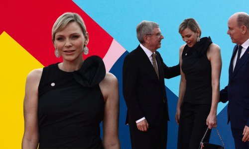 Princeza Charlene bila je oličenje elegancije u crnom: Chic komplet nosila poput kombinezona