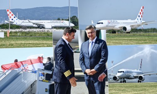 U Zagreb sletio najnoviji Airbus A220, počela obnova flote Croatia Airlinesa
