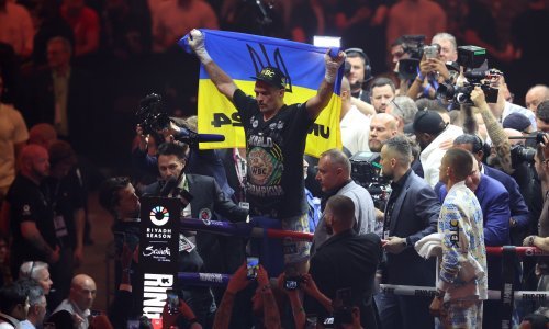 Usikov potez oduševio je Ukrajince, posebno boksače