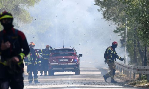 Aktivirali se požari kod Skradina i Tučepa, pred vatrogascima još jedna teška noć