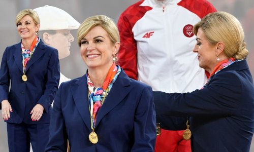 Kolinda zna da ništa ne može podići kombinaciju kao efektna marama oko vrata
