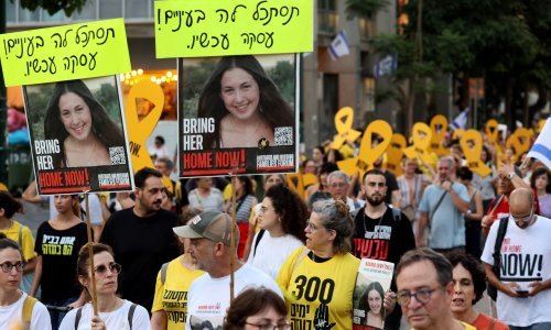 Tel Aviv: Obitelji talaca s prosvjednicima obilježavaju 300 dana od otmice