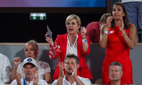 Kolinda se vratila na tribine: Donnu Vekić srčano je bodrila na putu do finala
