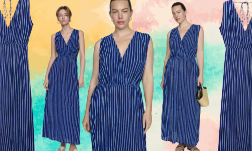 Za vitak struk: Ova laskava haljina nosi se iz dana u dan, a nije skupa