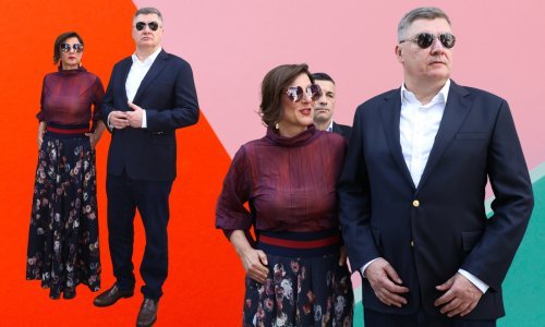 Prva dama zablistala u Sinju: Sanja Musić Milanović dominira u raskošnoj suknji