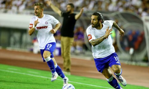 Pogledajte kako je Hajduk na startu sezone uz dosta muke pobijedio Slaven Belupo