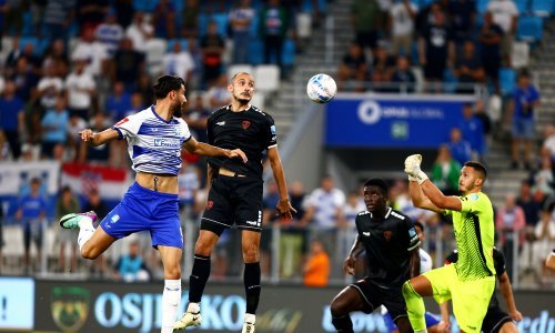 Golman Čavlina 'častio' pogreškama, a Šibenik je spremno šokirao Osijek na Opus Areni