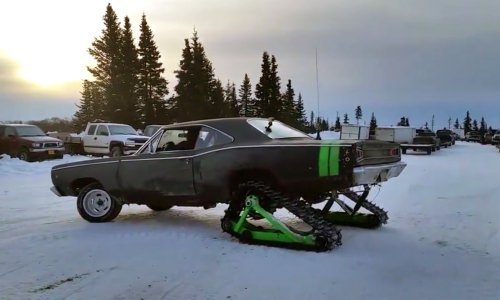 Kad zimske gume nisu dovoljne, ugradite - gusjenice