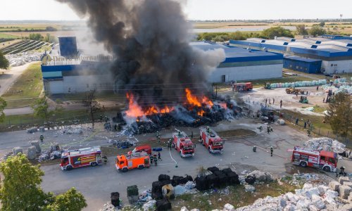 Ugašen požar u pogonu Drava Internationala