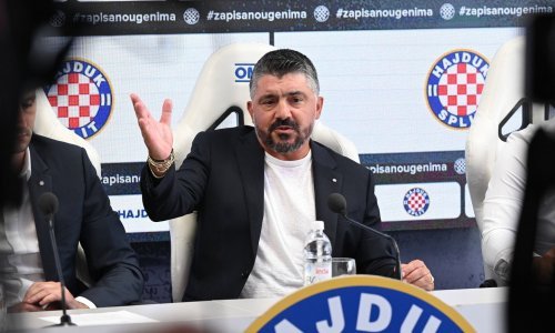 Svjetski mediji pišu o Gattusu i Krovinoviću; trener Hajduka je nasmijao baš sve!