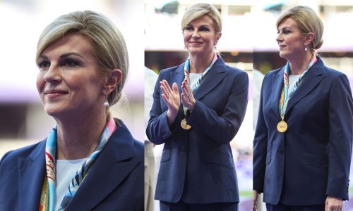 Kolinda pozirala uz kralja Felipea: Opet zbog zdravstvenih razloga ne izlazi iz tenisica