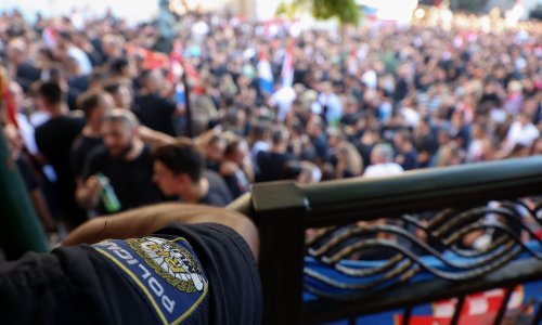 MUP odgovorio DP-u oko pozdrava 'ZDS': Policija ne prosuđuje o moralu, već o zakonu'