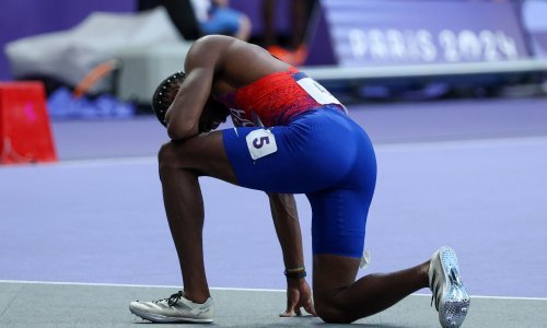 Američki sprinter osvojio broncu zaražen COVID-om; scene nakon utrke su zastrašujuće!