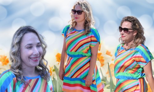 U vedrim nijansama: Marija Selak Raspudić nije mogla proći nezapaženo u ovoj haljini