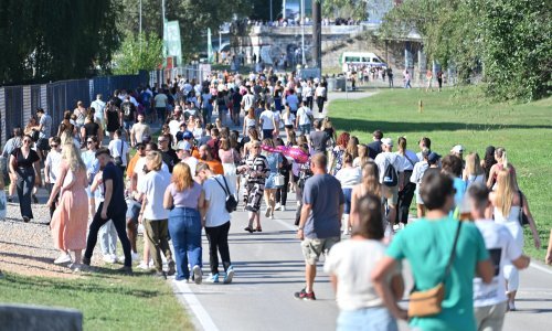 Spektakl u Zagrebu: Pogledajte stanje oko Hipodroma uoči koncerta Eda Sheerana