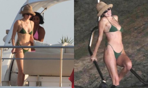 Kakav prizor! Slavna brineta izgleda fenomenalno u mini bikiniju