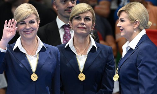 Kolinda otkrila da se na pariškim tribinama družila s Macronom i princom Albertom
