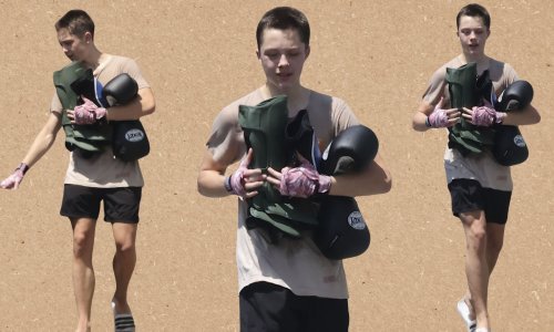 Najmlađi sin Brada Pitta i Angeline Jolie mnoge je podsjetio na slavnoga oca u filmu 'Klub boraca'