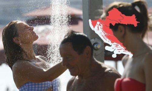 Toplinski val 'kuhat' će nas do nedjelje, danas temperatura ide do 40 stupnjeva