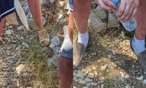 Pogledajte u čemu su se turisti zaputili na vrh Pelješca