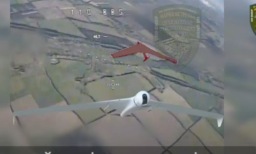 Ukrajinci dronom kamikazom srušili rusku bespilotnu letjelicu i objavili video