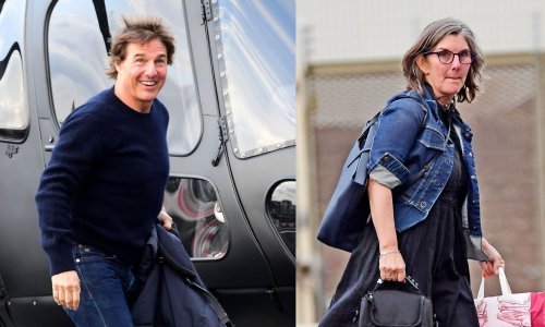 Velika podrška: Tom Cruise pojavio se u javnosti s najstarijom od tri sestre