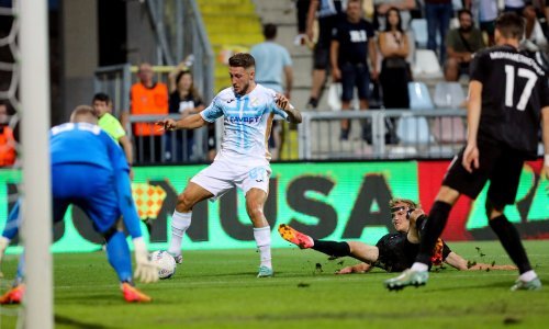 Četvrto pretkolo Konferencijske lige, Rijeka - Olimpija 1:1, (22.8.2024.)
