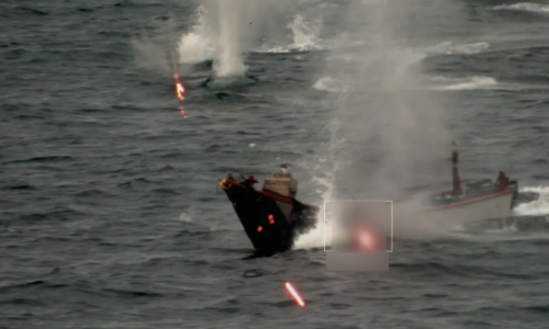 Borba ratnog broda NATO-a i drona natovarenog eksplozivom u misiji na Crvenom moru