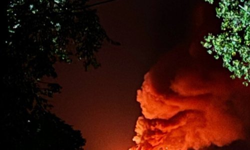 Rusko skladište oružja gori nakon napada dronovima, izvanredno stanje u tri sela