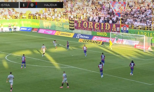 Istri je poništen pogodak. Sudac Pejin označio je zaleđe