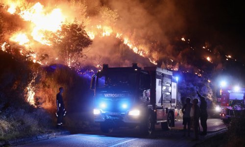 Šef hrvatskih vatrogasaca: Cijelu noć sprječavat će prodor vatre u Podstranu