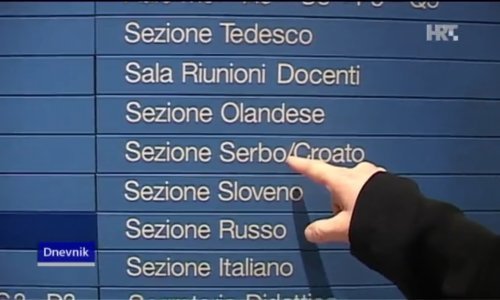 U Trstu se hrvatski jezik uči na Katedri za srpsko-hrvatski