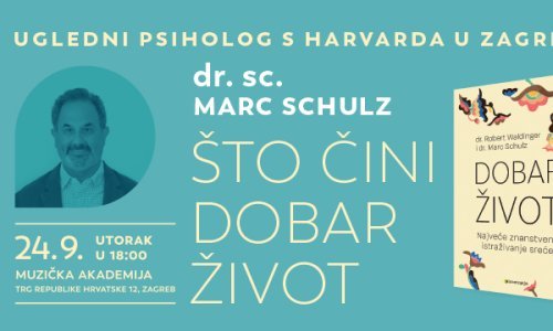 U Zagrebu u rujnu gostuje vrhunski znanstvenik i psiholog s Harvarda i otkriva nam što čini dobar život