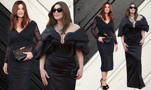 Seksepilna izdanja talijanske dive: Monica Bellucci dominirala u omiljenoj boji