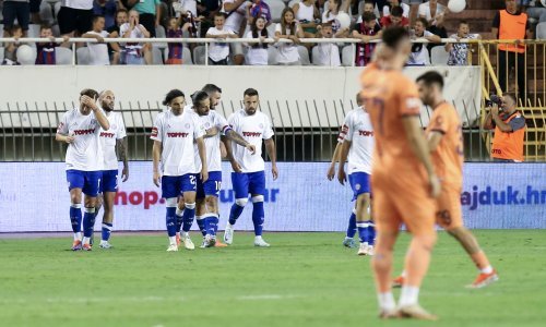 SuperSport Hrvatska nogometna liga, 5. kolo, Hajduk - Osijek 1:0 31.8.2024., video sažetak